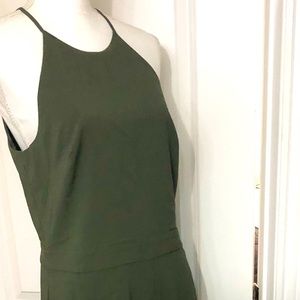 Bebe olive green bodysuit
